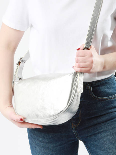 Cross Body Tas Nine Milano Zilver nine NI23115 ander zicht 1